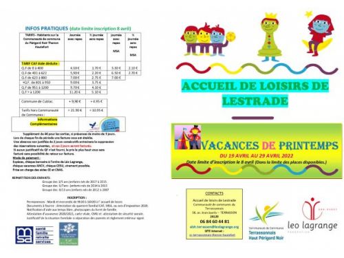 Accueil de Loisirs de Lestrade