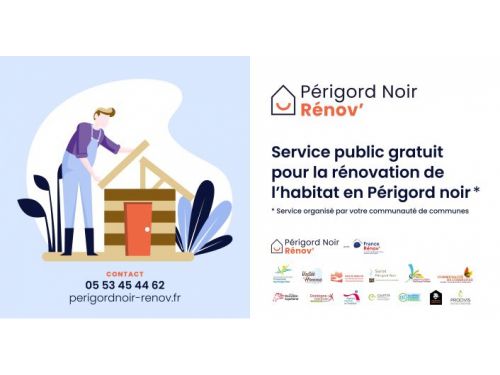Périgord Noir Rénov’ - Un service public local gratuit